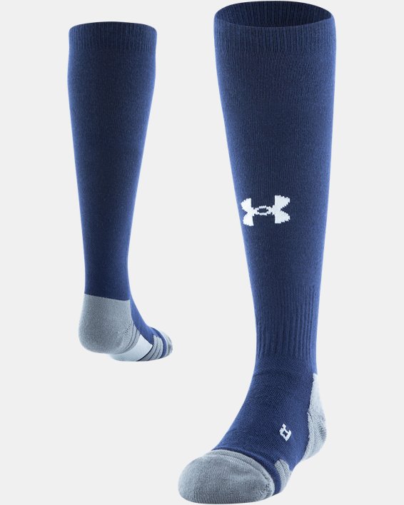 Kids' UA Team Over-The-Calf Socks, Navy, pdpMainDesktop image number 0